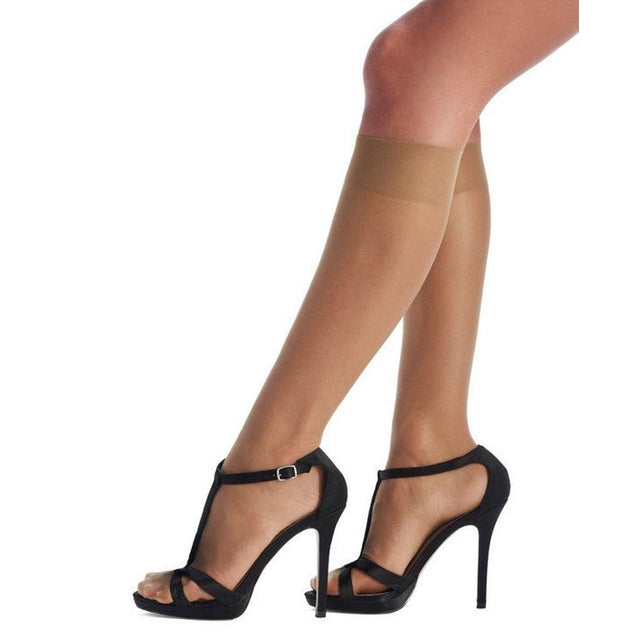 Oroblu Dames Panty Kniekousen Mi-Bas Suntime KH VOBC01060 - Jambelles