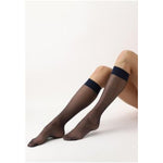 Oroblu Dames Panty Kniekousen Mibas Lycia kneehigh 15 den lycra VOBC01056 - Jambelles
