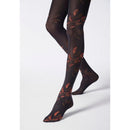 Oroblu Dames Panty Shaded Leaves 50 VOBC68257 - Jambelles