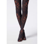 Oroblu Dames Panty Shaded Leaves 50 VOBC68257 - Jambelles