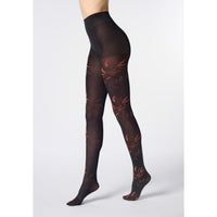 Oroblu Dames Panty Shaded Leaves 50 VOBC68257 - Jambelles