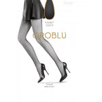 Oroblu Dames Panty Tricot TI Lycra Micro Fishnet VOBC01033 - Jambelles