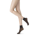 Oroblu Dames Pantysokjes DMB LEOPARD LINE anklet fashion 20 VOBC66288 - Jambelles