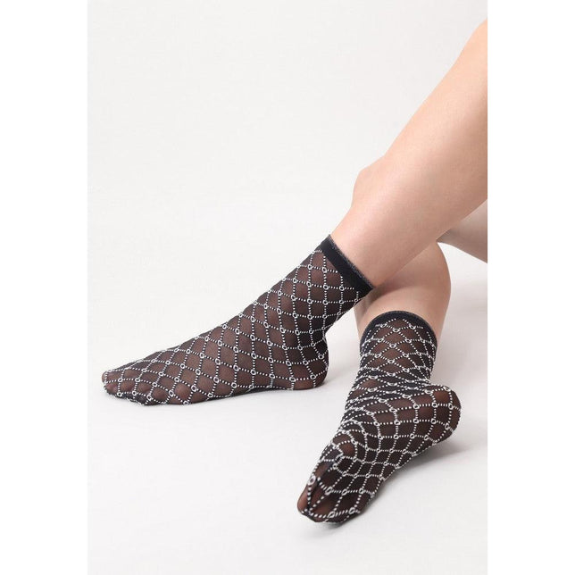 Oroblu Dames Pantysokjes Geometry 20 Sok VOBC68151 - Jambelles