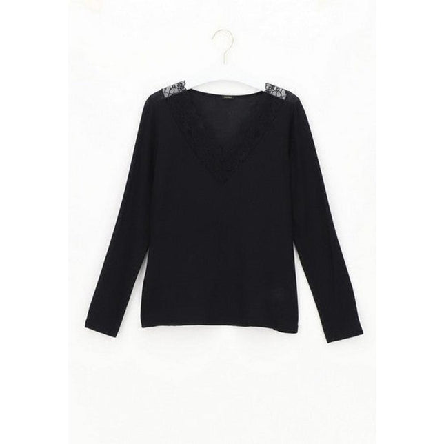 Oroblu Dames Shirt Perfect Line Cashmere - Lace T-Shir VOBT67430 - Jambelles
