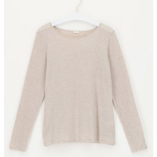 Oroblu Dames Shirt Perfect Line Cashmere - T-Shirt Lon VOBT67055 - Jambelles