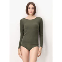 Oroblu Dames Shirt Perfect Line Cashmere - T-Shirt Lon VOBT67055 - Jambelles