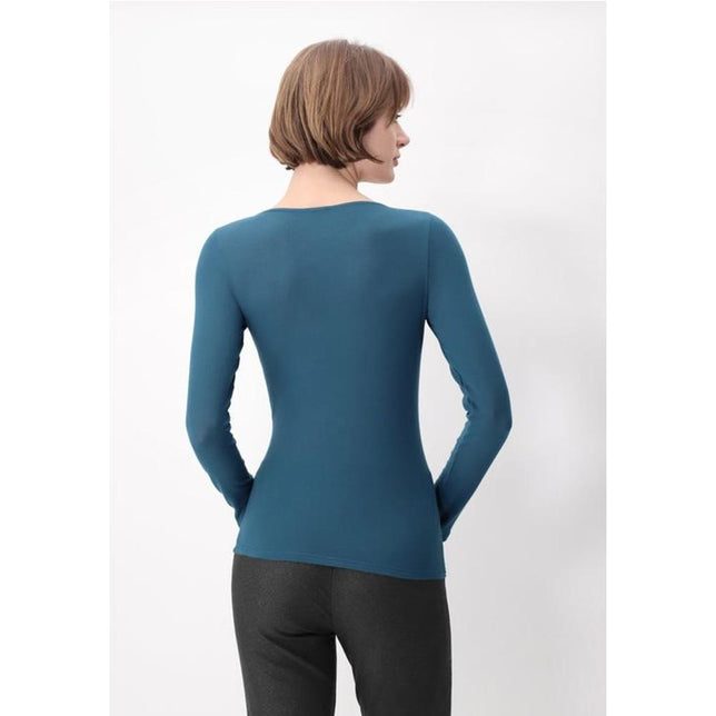 Oroblu Dames Shirt Perfect Line Cashmere - T-Shirt Lon VOBT67055 - Jambelles