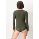 Oroblu Dames Shirt Perfect Line Cashmere - T-Shirt Lon VOBT67055 - Jambelles