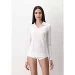 Oroblu Dames Shirt Perfect Line Cotton - Polo Lo VOBT01677 - Jambelles