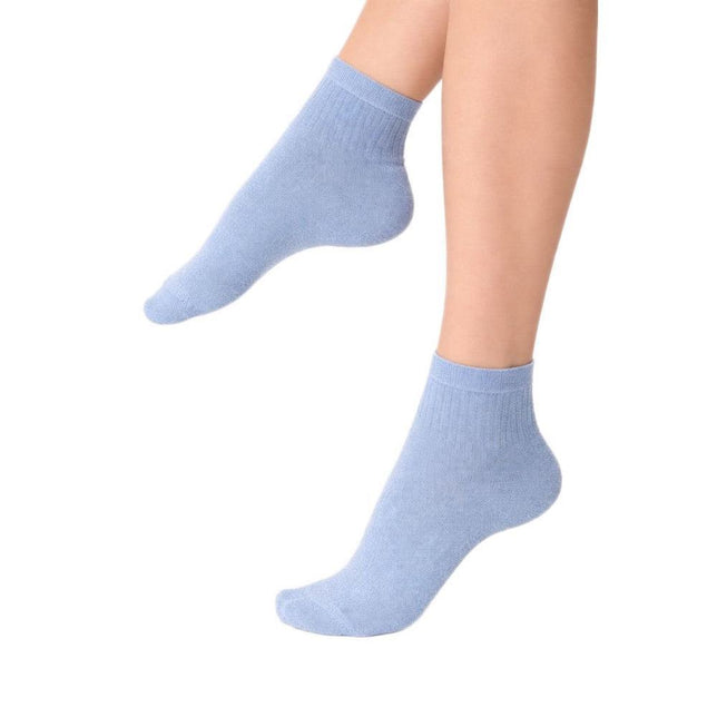 Oroblu Dames Sneakersokken Brilliant Rib Vobc68155 - Jambelles