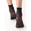 Oroblu Dames Sokken Demi-Bas Bright Leaves 20 Sok VOBC66690 - Jambelles