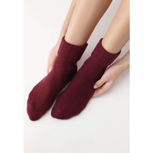 Oroblu Dames Sokken Fine Cashmere Blend Hilda sock rib VOBFCB31S - Jambelles