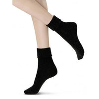 Oroblu Dames Sokken Fine Cashmere Blend Hilda sock rib VOBFCB31S - Jambelles