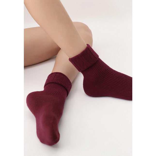 Oroblu Dames Sokken Fine Cashmere Blend Hilda sock rib VOBFCB31S - Jambelles