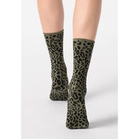 Oroblu Dames Sokken Leopard VOBC68279 - Jambelles