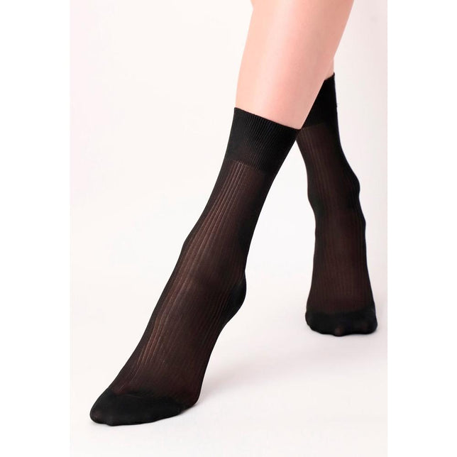 Oroblu Dames Sokken Silky Rib Sok VOBC67805 - Jambelles