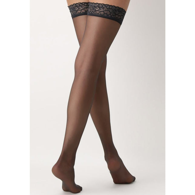 Oroblu Dames Stay-up Kousen BAS CHIC UP 15 stocking den lycra stay-up VOBC01000 - Jambelles