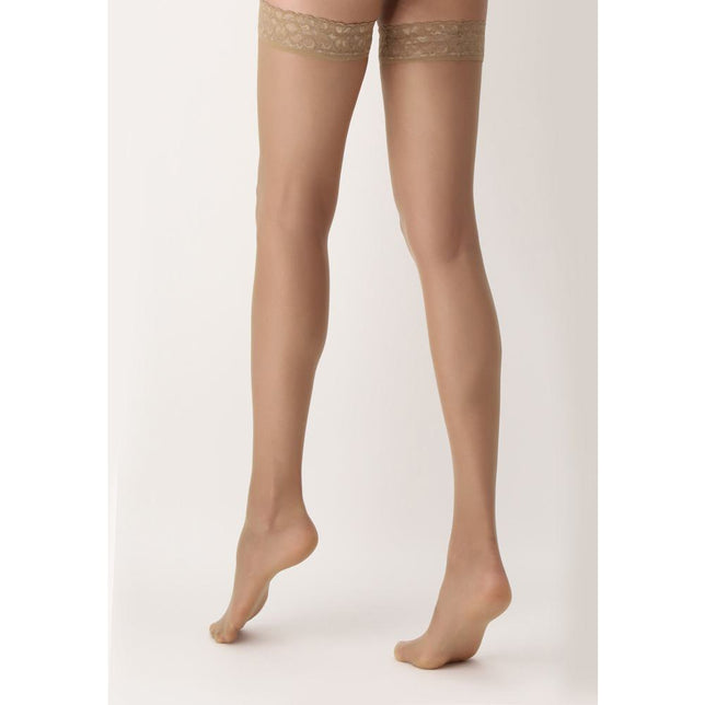 Oroblu Dames Stay-up Kousen BAS CHIC UP 15 stocking den lycra stay-up VOBC01000 - Jambelles