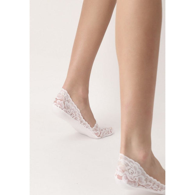 Oroblu Dames Voetjes Lace No Show Sok VOBC67420 - Jambelles