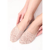 Oroblu Dames Voetjes Lace No Show Sok VOBC67420 - Jambelles