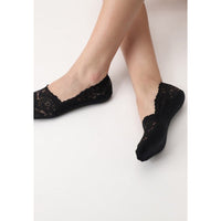 Oroblu Dames Voetjes Lace No Show Sok VOBC67420 - Jambelles