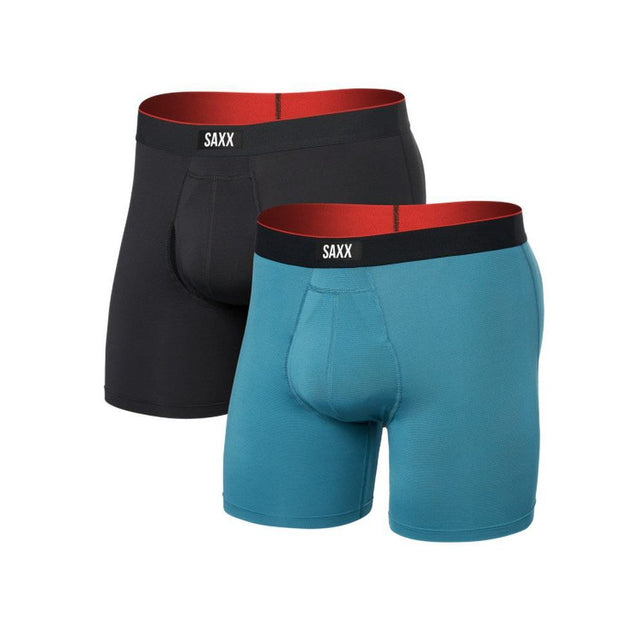 Saxx Dames Pantalon Multi-Sport Mesh Boxer Brief Fly 2Pk Sxpp2Ms - Jambelles