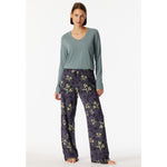 Schiesser Dames Lounge/slaap broek lang 182053 - Jambelles