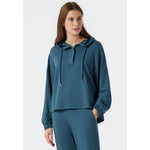 Schiesser Dames Loungewear Shirt 1/1 met kap 177343 - Jambelles