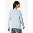 Schiesser Dames Nacht Shirt Langarm Rundhals 183663 - Jambelles