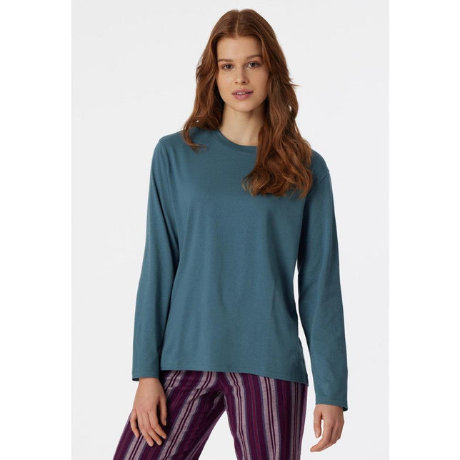 Schiesser Dames Nacht Shirt Langarmshirt 179273 - Jambelles