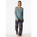 Schiesser Dames Nacht Shirt Lange mouw 182101 - Jambelles