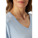 Schiesser Dames Nacht Shirt T-Shirt V-Ausschnitt 183661 - Jambelles
