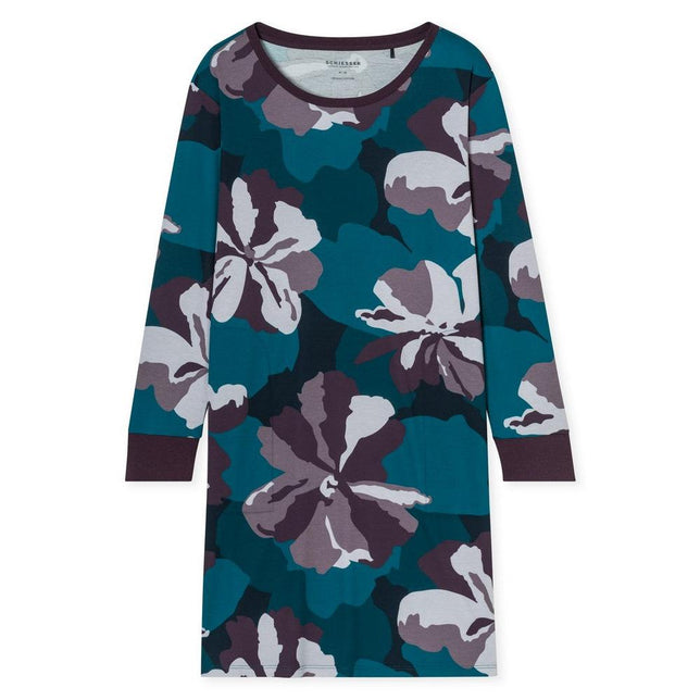 Schiesser Dames Nachthemd 1/1 Arm, 95cm 181892 - Jambelles