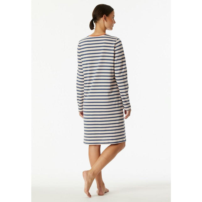 Schiesser Dames Nachthemd 1/1 Arm, 95cm 181964 - Jambelles