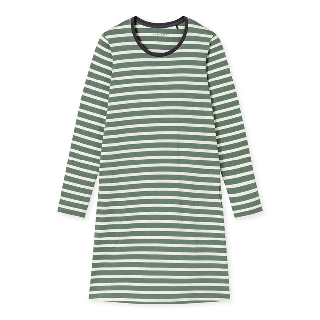 Schiesser Dames Nachthemd 1/1 Arm, 95cm 181964 - Jambelles