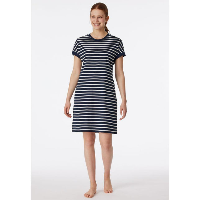 Schiesser Dames Nachthemd 1/2 Arm, 95cm 181251 - Jambelles