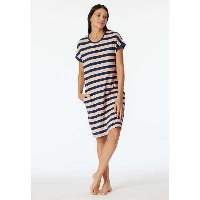 Schiesser Dames Nachthemd 1/2 Arm, 95cm 181251 - Jambelles