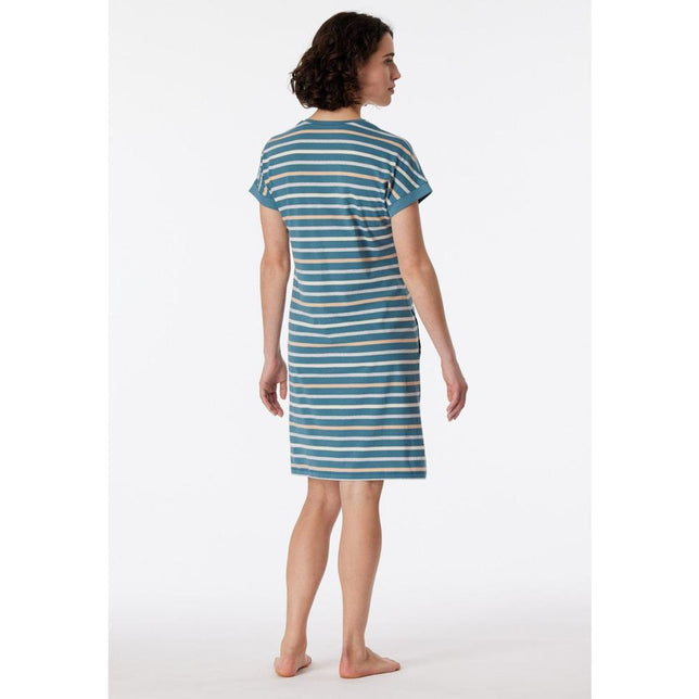 Schiesser Dames Nachthemd 1/2 Arm, 95cm 181251 - Jambelles