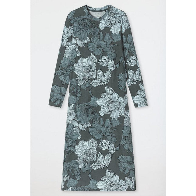 Schiesser Dames Nachthemd lang Arm, 120cm 183071 - Jambelles