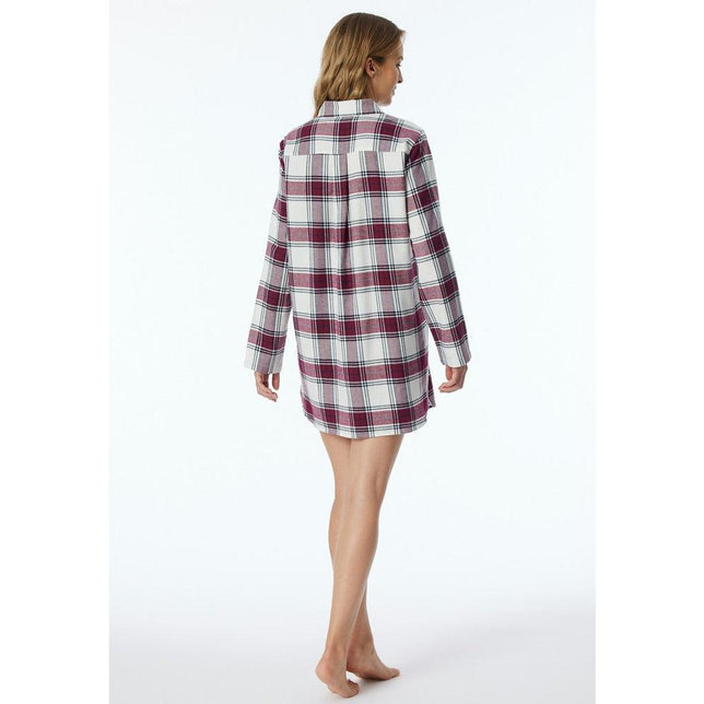 Schiesser Dames Nachthemd lang Arm, 90cm 182121 - Jambelles