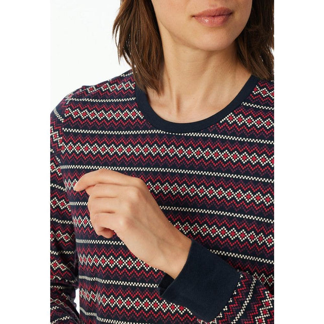 Schiesser Dames Nachthemd Sleepshirt 1/1 Arm, 95cm 182117 - Jambelles