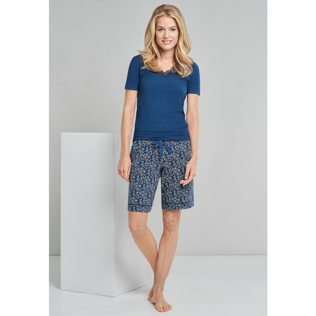 Schiesser Dames Pantalon Bermuda 173890 - Jambelles