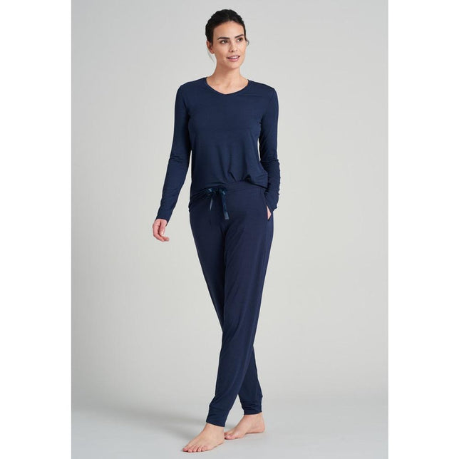 Schiesser Dames Pantalon Hose lang 175481 - Jambelles