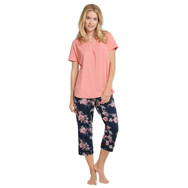 Schiesser Dames Pyjama Set 3/4 174766 - Jambelles
