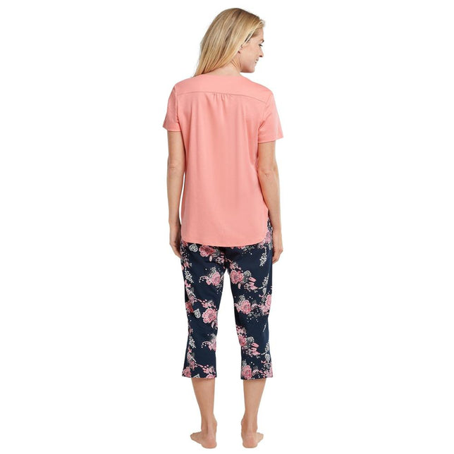 Schiesser Dames Pyjama Set 3/4 174766 - Jambelles