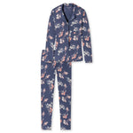 Schiesser Dames Pyjama Set Lang 171700 - Jambelles