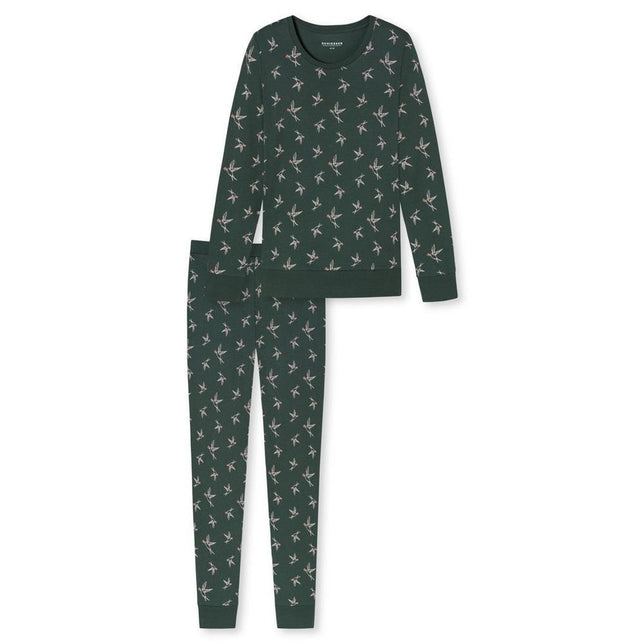 Schiesser Dames Pyjama Set lang 175557 - Jambelles