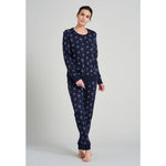 Schiesser Dames Pyjama Set lang 175557 - Jambelles