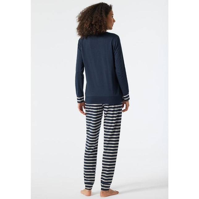 Schiesser Dames Pyjama Set lang 178044 - Jambelles